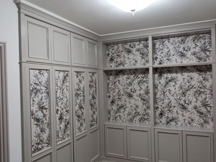 Archisio - Mani Srl Ristrutturazini - Progetto Restyling libreria su misura abitazione in roma zona axa