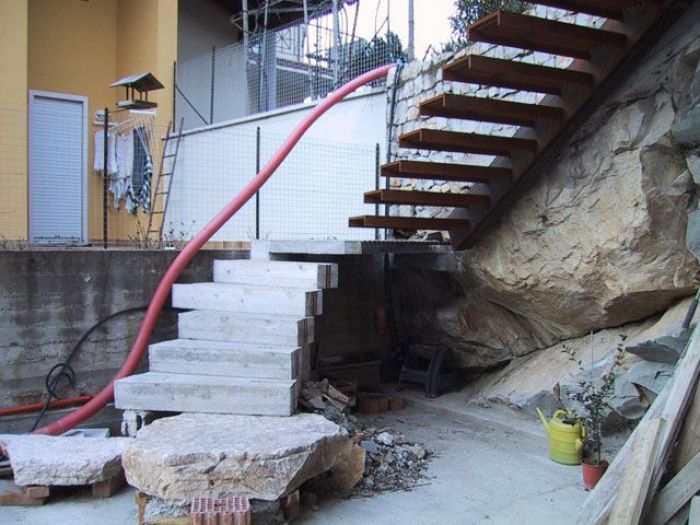 Archisio - Mauro Rossaro - Progetto Scala in ferro