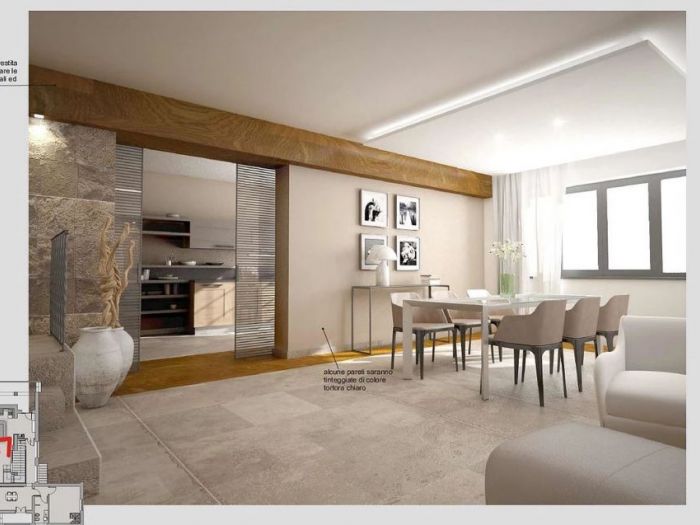 Archisio - Stefano Proietti - Progetto Lavoro di design per linterno di una villa in stile rustico in provincia di roma interior design