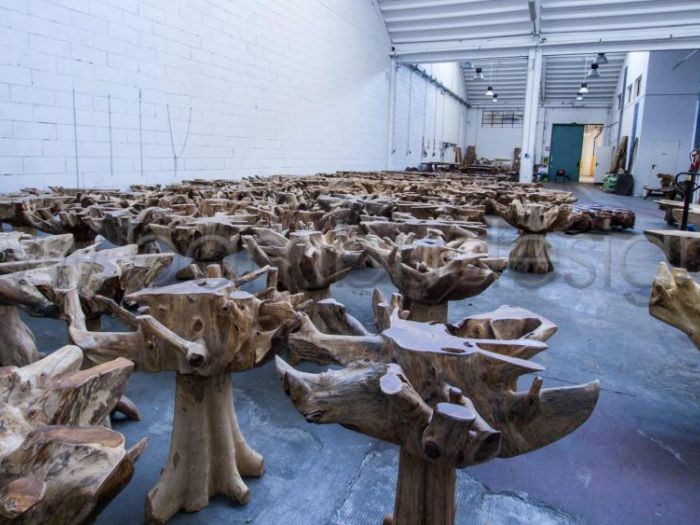 Archisio - Bambu Design - Progetto Tavoli basi tavolo sedie poltroncine