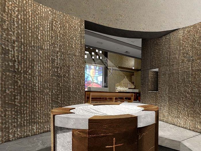 Archisio - Ruggero Lenci - Progetto Chiesa parrocchiale di s M Goretti