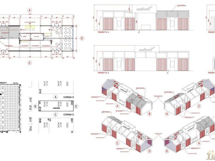 Archisio - Fluidea3d - Progetto Allestimenti fieristici