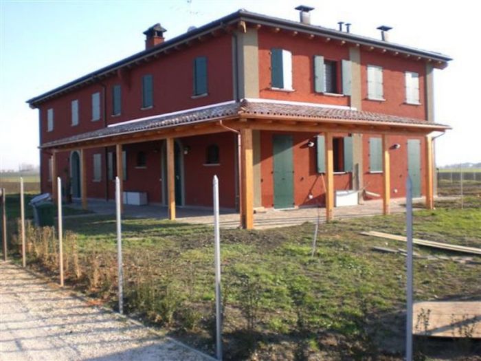 Archisio - Vz Strutture In Legno - Progetto Porticato angolare in legno di abete lamellare con copertura fissa