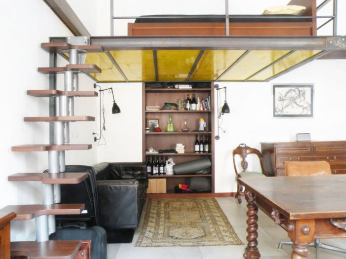 Archisio - Alessandro Tomei Thsc - Progetto Tra musica e filari - ristrutturazione monolocale a roma