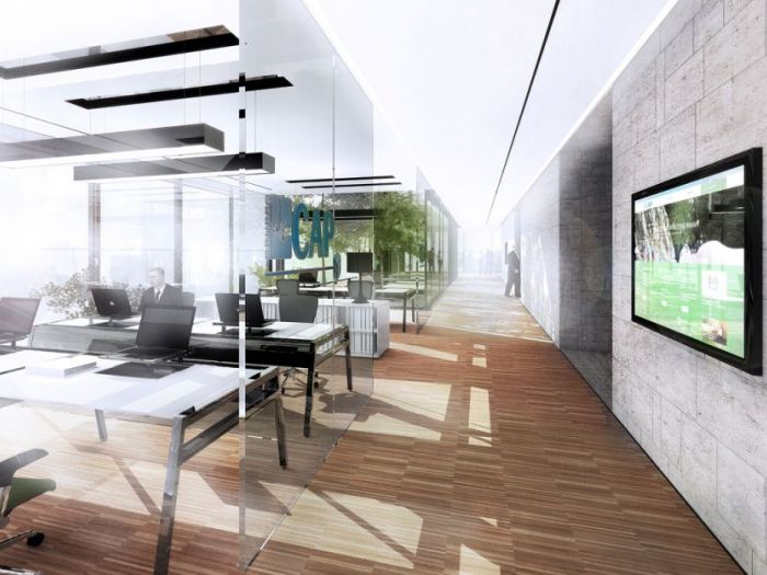 Archisio - Bicuadro - Progetto Headquarter gruppo cap acque