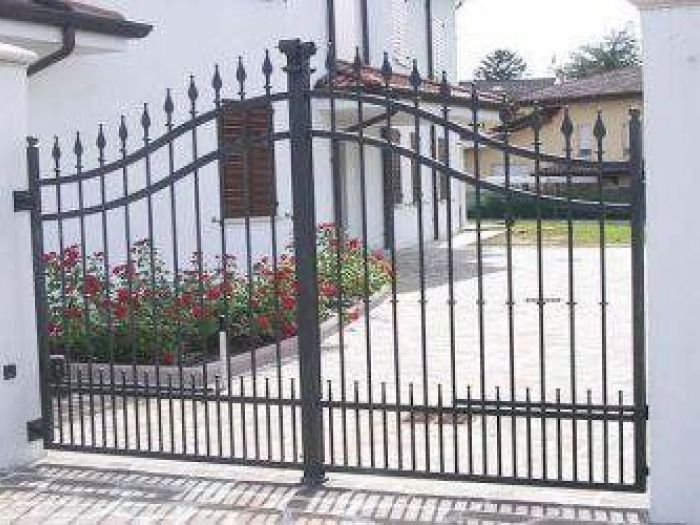 Archisio - Bp Il Fabbro - Progetto Cancelli in ferro cancelli scorrevoli cancelli a battente in ferro