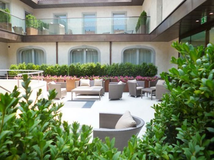 Archisio - Rizzi Giardini - Progetto Allestimento spazi esterni hotel relais san lorenzo