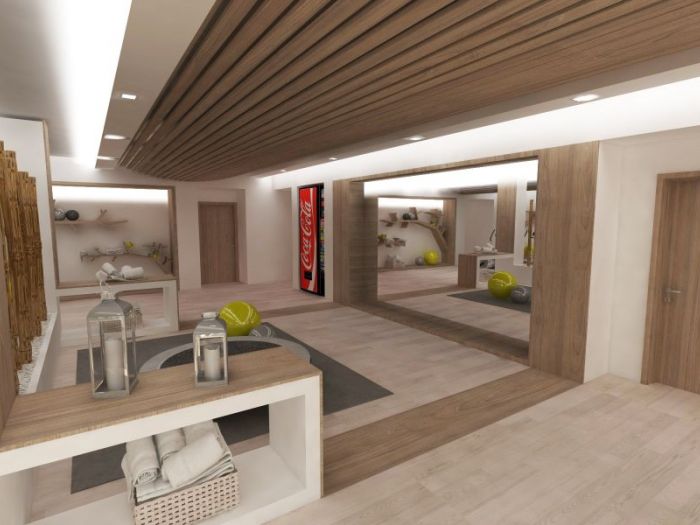 Archisio - Antonio Tufano - Progetto Concorso della palestra per holiday inn