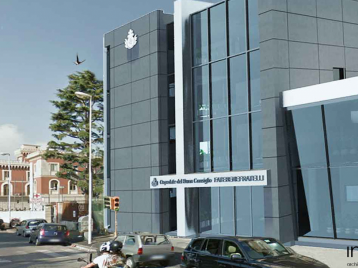 Archisio - Vincenzo Maiello - Progetto Nuovo plesso ospedaliero fatebenefratelli