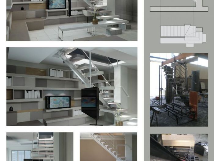 Archisio - Studio Faiazza Architettura E Design - Arch Ascenzio Faiazza - Arch Valeria Verzella - Progetto Scala