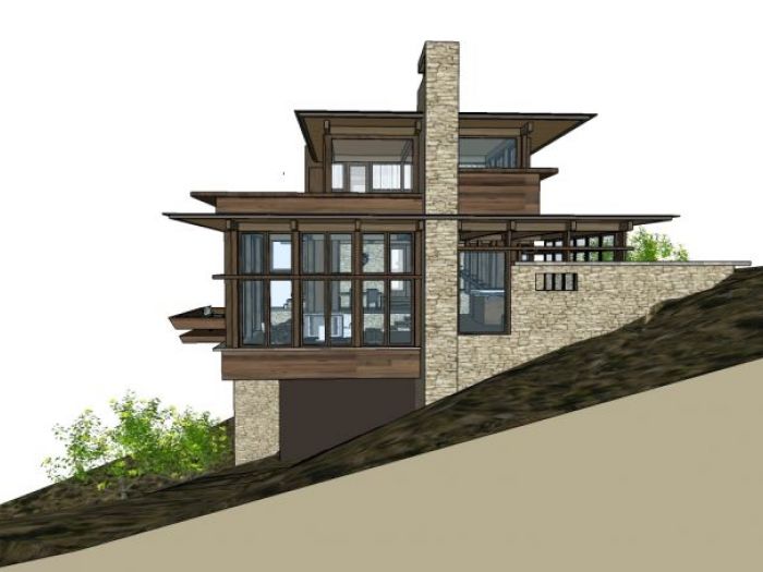 Archisio - Andrea Daguanno - Progetto Nuova edificazione villa in washington dc