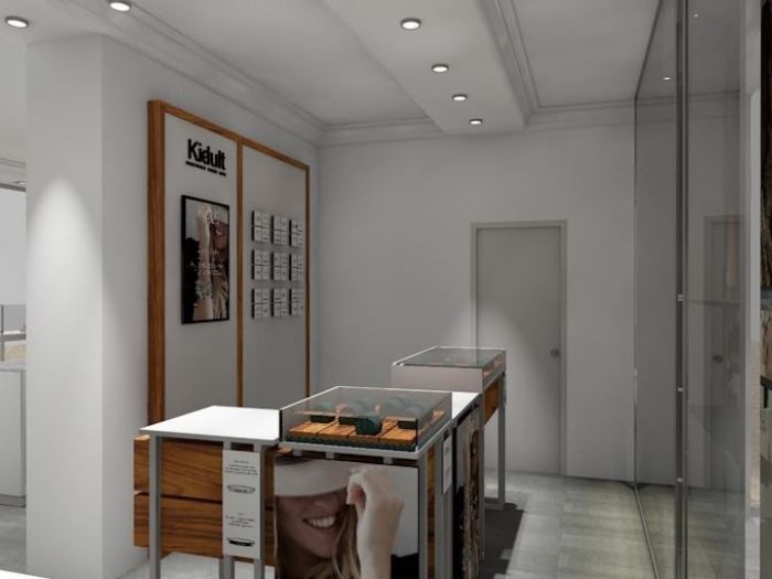 Archisio - Andrea Pontoglio - Progetto Altokarato cc la grande mela verona - luxury store