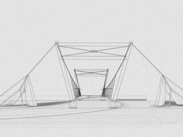 Archisio - Chiara - Studio Violi - Progetto Passerella pedonale