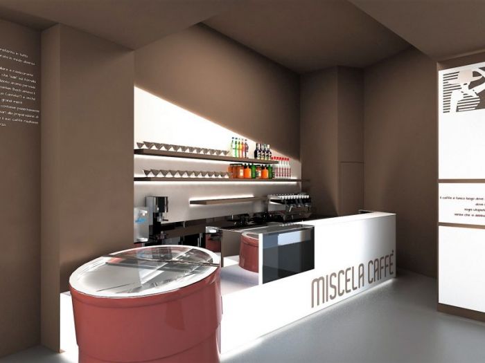 Archisio - Gianluca Bernardini - Progetto Concept caffetteria