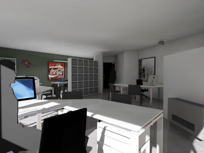 Archisio - Designer1995 Studio Architettura E Arredamento - Progetto Arredamento ufficio direzionale in centro valle intelvi comune di san fedele dintelvi como