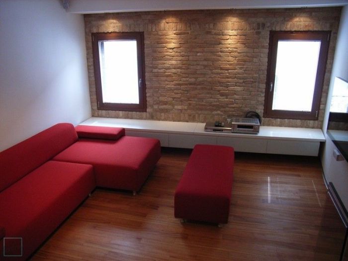 Archisio - Cofra Architettura Design Innovazione - Progetto Redistribuzione degli spazi interni di un monolocale su due livelli