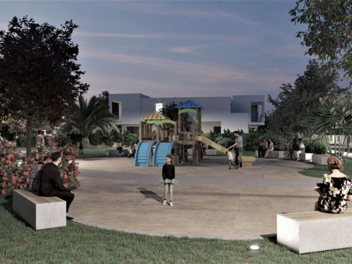 Archisio - Gianluigi Sylos Labini - Smn Architetti - Progetto Borgo della rovere Complesso residenziale in costruzione in adelfia Bari Ville ed edifici residenziali plurifamiliari