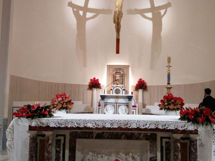 Archisio - Giuseppe Daniello - Progetto Nuovo presbiterio per la parrocchiale di san marco evangelista a castellammare di stabia