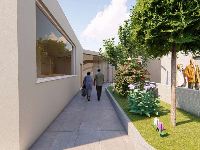 Archisio - Andrea Sorci Natural Living - Progetto Ipotesi progetto di ripristino di un capannone a borghetto flaminio rm per la sede museale della fondazione