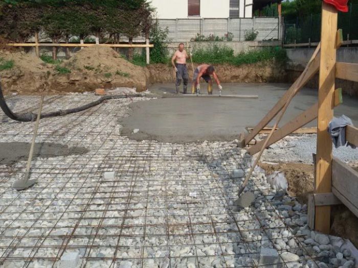 Archisio - Edilgorla - Progetto Rullatura getto magrone di sottofondazione