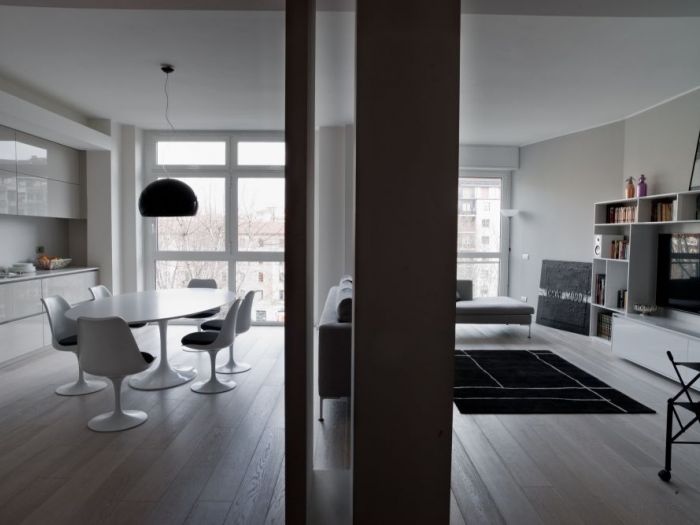 Archisio - Francesca Cutini - Progetto Penthouse a milano