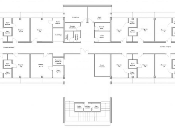 Archisio - Studio Pinelli - Progetto Centro medico reggiolo