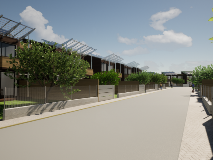 Archisio - Antonio La Malfa - Progetto Progetto villette a schiera