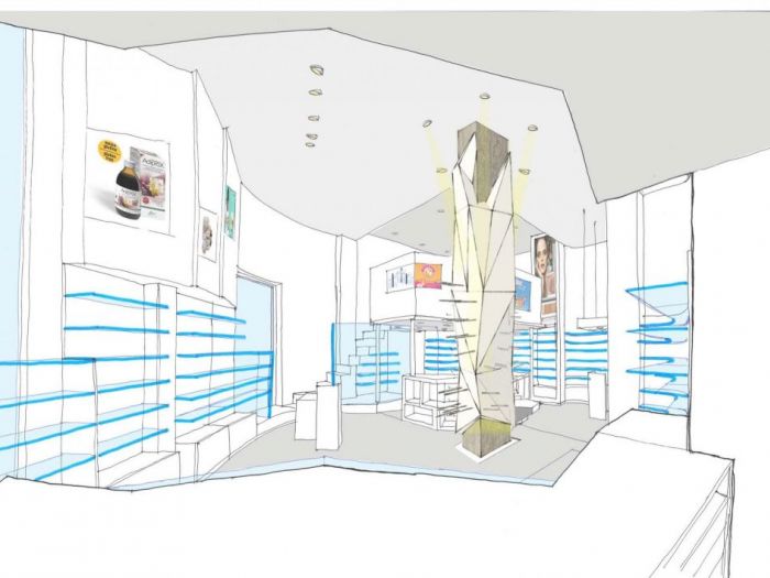 Archisio - X Studio - Progetto Farmacia napoli - napoli 2013