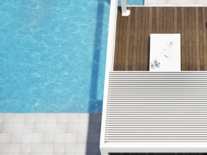 Archisio - Cmc Design - Progetto Pergole vele bioclimatiche tende a braccio