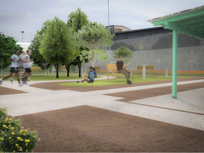 Archisio - Gabriele Palestini Arch D - Progetto Centro sportivo eleonora