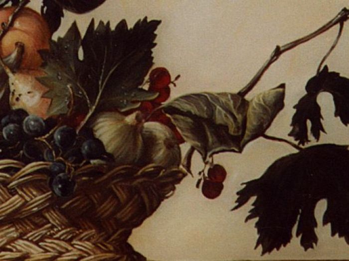 Archisio - Erica De Rosa - Progetto cesto di frutta copia da caravaggio