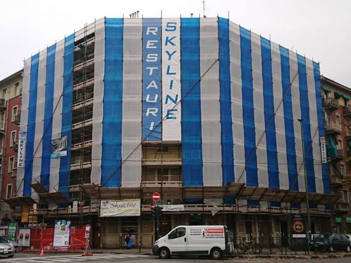 Archisio - Skyline Costruzioni - Progetto Coibentazioni e isolamentidecorazione e lavaggio delle facciateresine silossanicheidropuliturarifacimento e restauro di facciatebioediliziacertificazione uni en iso 90012015certificazione soa appalti pubblici