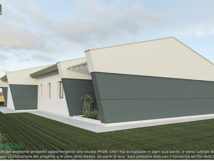 Archisio - Studiop09 - Progetto Villa teal