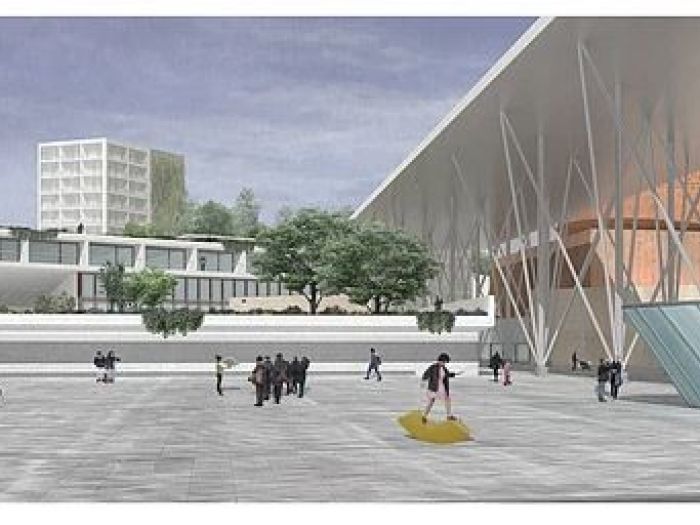 Archisio - Studio Bugna - Progetto Nuovo teatro e complesso di Via ravasi - varese