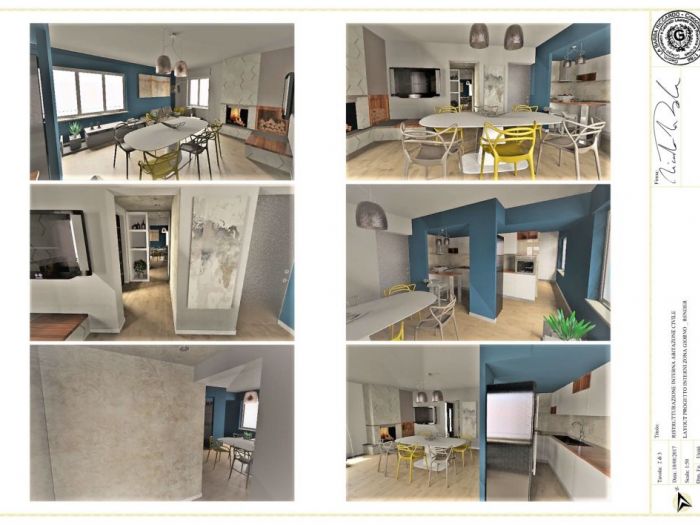 Archisio - Riccardo La Barba - Progetto Ristrutturazione appartamento