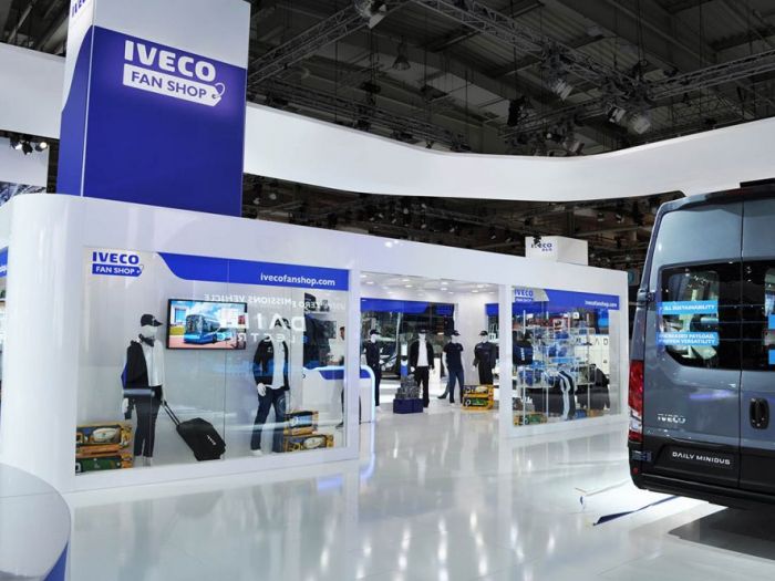 Archisio - Carmadesign srl - Progetto Iveco ehibition iaa commercial vehicles