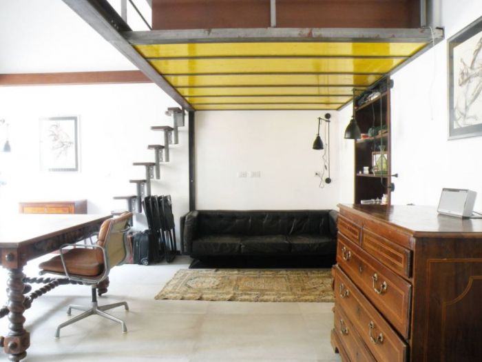 Archisio - Alessandro Tomei Thsc - Progetto Tra musica e filari - ristrutturazione monolocale a roma