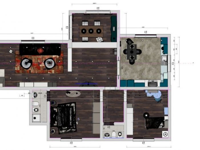 Archisio - Alberto Lapenna - Progetto Appartamento roma