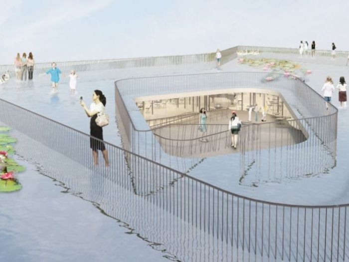 Archisio - Marc - Progetto Una casa del t in un isola artificiale