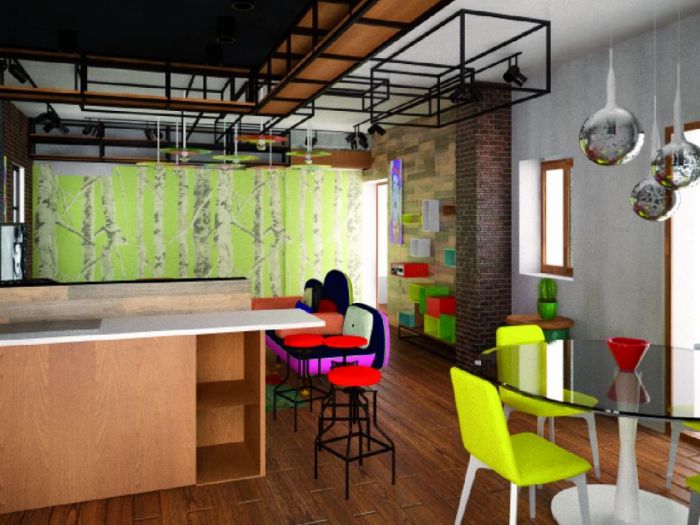 Archisio - Studio Faiazza Architettura E Design - Arch Ascenzio Faiazza - Arch Valeria Verzella - Progetto Appartamento pop