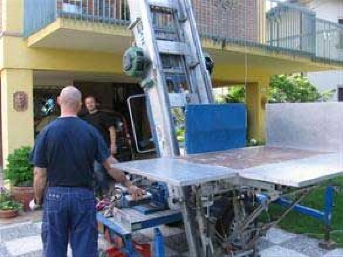 Archisio - Traslochi Coltro Nascimben - Progetto Noleggio scale aeree e montacarichi