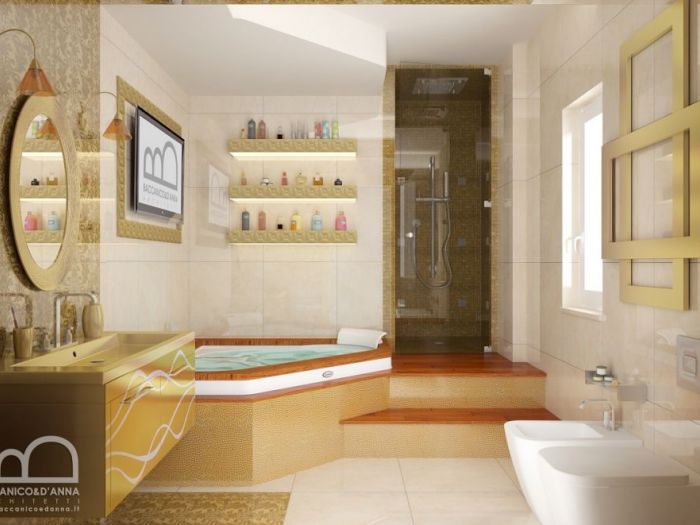 Archisio - Alessandro Baccanico - Progetto Bagno padronale