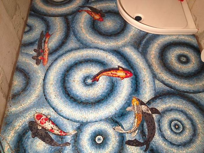 Archisio - La Musa Mosaici - Progetto Pavimenti