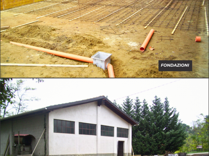 Archisio - Studio Tecnico Associato Ivaldi Carrer - Progetto Nuova costruzione laboratorio apistico - progettazione e direzione lavori ad alessandria