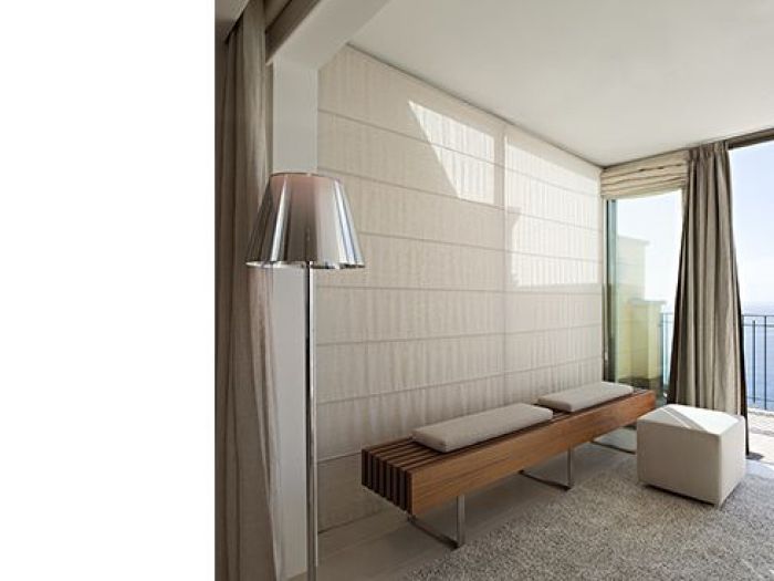 Archisio - Beatrice Pierallini - Progetto Nuova parete attrezzataPer lhotel villa belvedere apartments