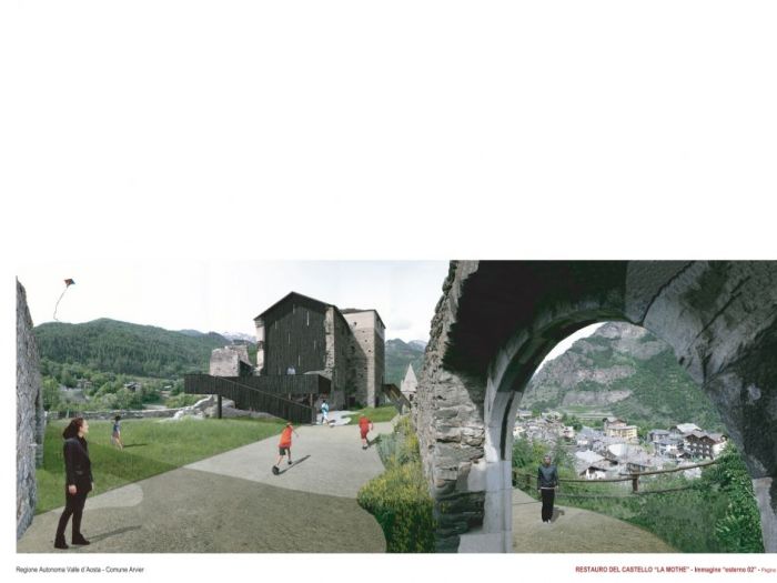 Archisio - Enrica Quattrocchio - Progetto Castello la mothe
