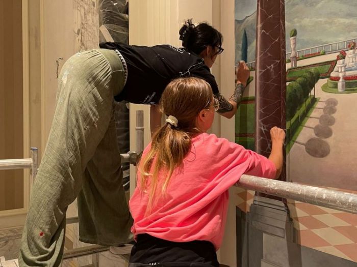 Archisio - Sara Formentini - Progetto Affresco su muro