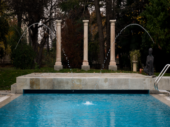 Archisio - Forme Dacqua - Progetto Giochi dacqua in piscina villa privata venezia