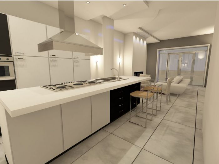 Archisio - Stiffi Francesco Architetto - Progetto Ristrutturazione appartamento