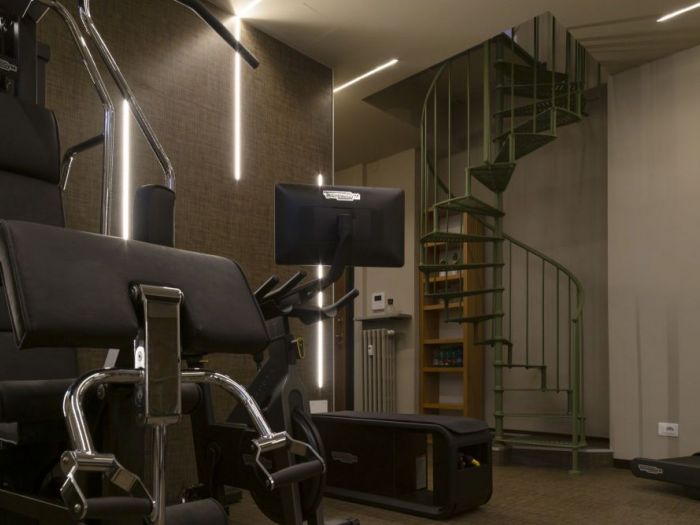Archisio - Cinzia Campari - Progetto Palestra privata e bagno